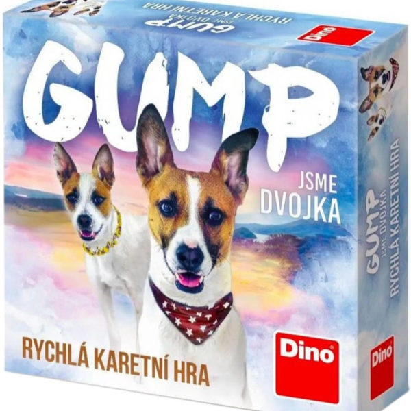 DINO Hra karetní Gump Jsme dvojka *SPOLEČENSKÉ HRY*