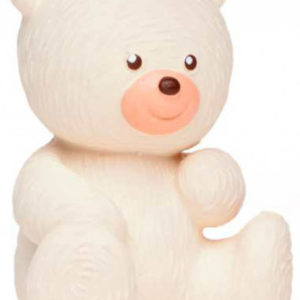 LANCO Medvídek bílý baby kousátko přírodní kaučuk pro miminko