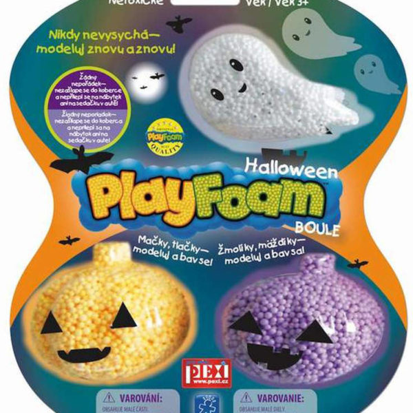 PlayFoam pěnová kuličková modelína Halloween boule blister