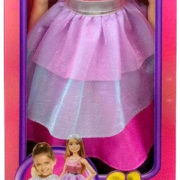 MATTEL BRB Panenka Barbie velká 71cm růžové šaty kloubová v krabici