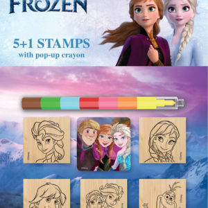 IRI MODELS Razítka 5+1 s pop-up voskovou Frozen (Ledové Království)