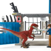 SCHLEICH Velká dinosauří výzkumná stanice herní set s dinosaury a doplňky