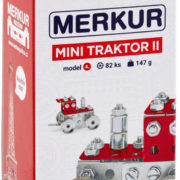 MERKUR Mini 54 Traktor II. 82 dílků *KOVOVÁ STAVEBNICE*