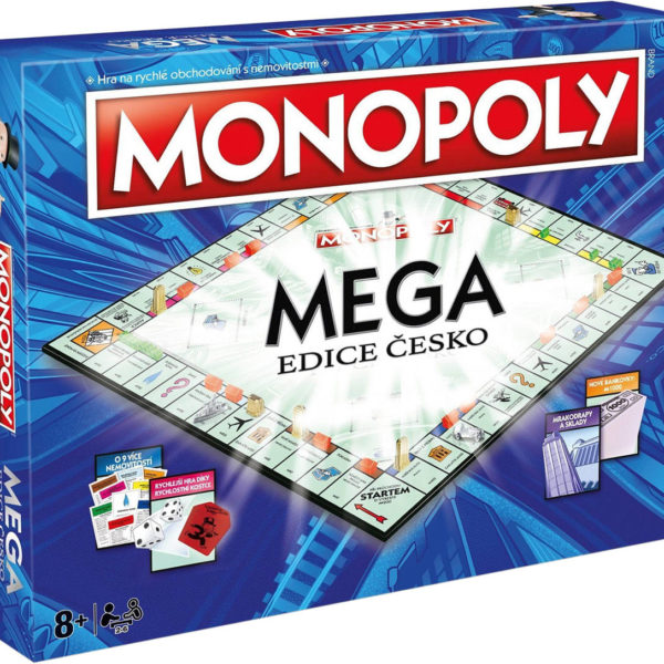 HASBRO Hra MONOPOLY Česko Mega edice CZ *SPOLEČENSKÉ HRY*