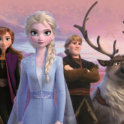 DINO DŘEVO Kubus Frozen 2 (Ledové Království) obrázkové kostky set 12ks