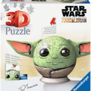 RAVENSBURGER Puzzleball 3D Star Wars Baby Yoda Pokeball skládačka 72 dílků