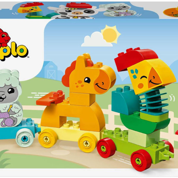 LEGO DUPLO Vláček se zvířátky 10412 STAVEBNICE