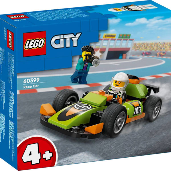 LEGO CITY Zelené závodní auto 60399 STAVEBNICE