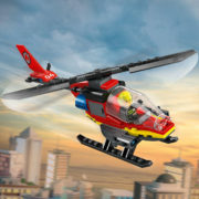 LEGO CITY Hasičský záchranný vrtulník 60411 STAVEBNICE