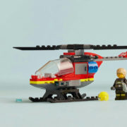 LEGO CITY Hasičský záchranný vrtulník 60411 STAVEBNICE