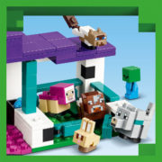 LEGO MINECRAFT Útulek pro zvířata 21253 STAVEBNICE