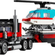 LEGO CREATOR Auto náklaďák a helikoptéra 3v1 31146 STAVEBNICE