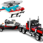 LEGO CREATOR Auto náklaďák a helikoptéra 3v1 31146 STAVEBNICE