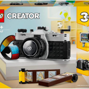 LEGO CREATOR Retro fotoaparát 3v1 31147 STAVEBNICE