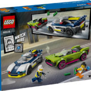 LEGO CITY Honička policejního auta a sporťáku 60415 STAVEBNICE