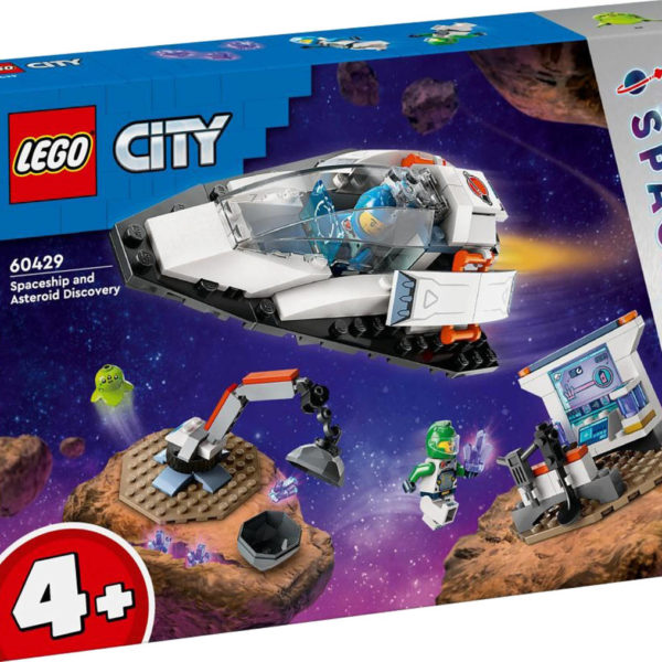 LEGO CITY Vesmírná loď a objev asteroidu 60429 STAVEBNICE