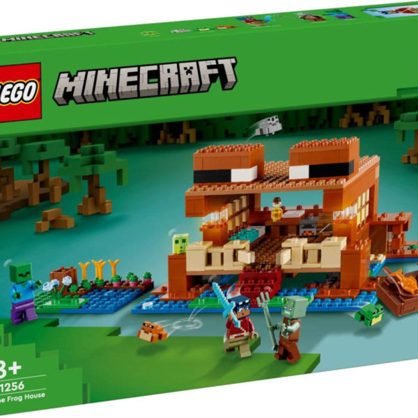 LEGO MINECRAFT Žabí domek 21256 STAVEBNICE