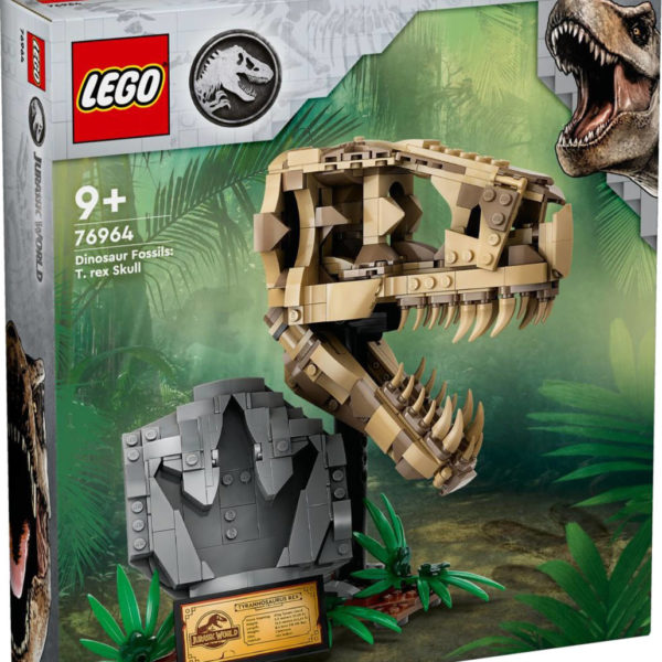 LEGO JURASSIC WORLD Dinosauří fosilie: Lebka T-Rexe 76964 STAVEBNICE