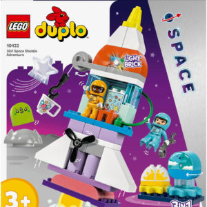 LEGO DUPLO Vesmírné dobrodružství s raketoplánem 3v1 10422 STAVEBNICE