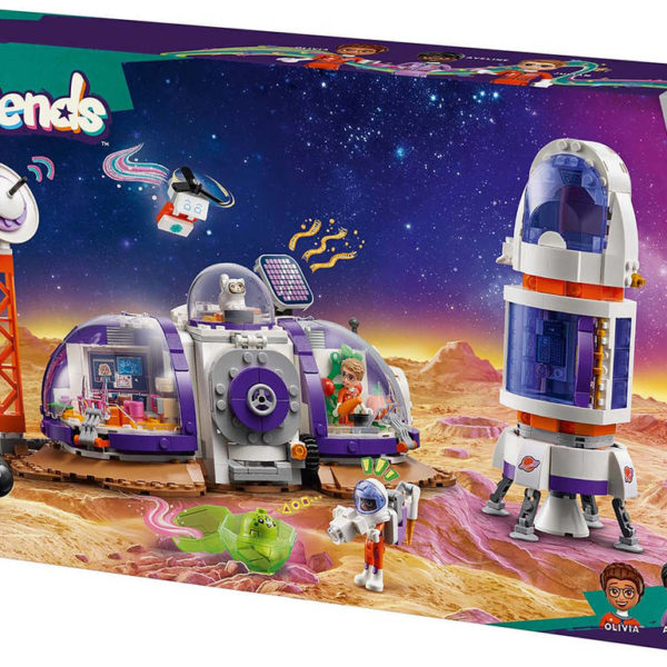 LEGO FRIENDS Základna na Marsu a raketa 42605 STAVEBNICE