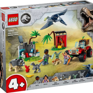 LEGO JURASSIC WORLD Záchranářské středisko 76963 STAVEBNICE