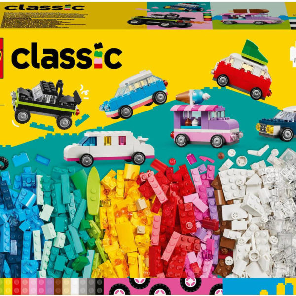 LEGO CLASSIC Tvořivá vozidla 11036 STAVEBNICE