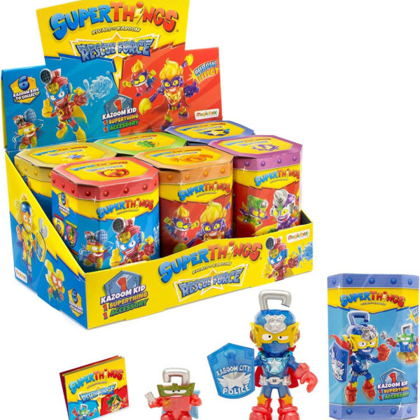 Superthings Rescue Force set 2 figurky 6 druhů v krabičce