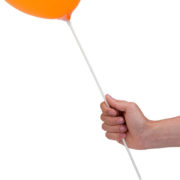 Tyčka a klobouček Na nafukovací balónky Na uchycení balónků PLAST