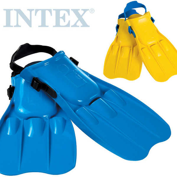 INTEX Ploutve potápěčské do vody vel. M (EU 38-40) 2 barvy 24-26cm plast