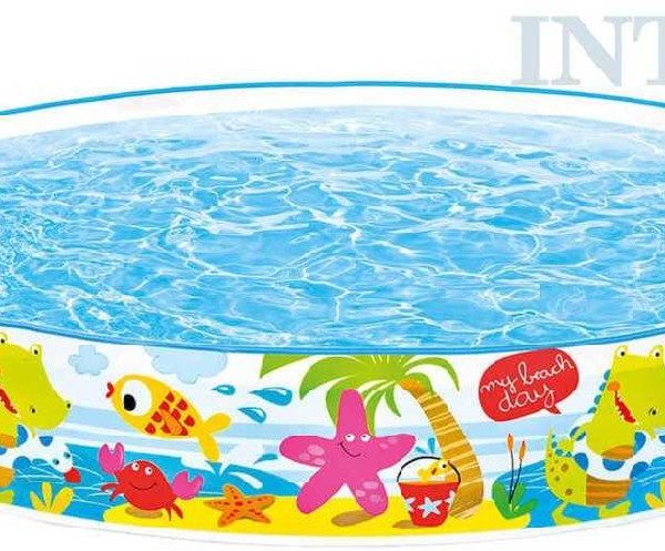 INTEX Bazén dětský pláž se zvířátky samonosný 152x25cm kulatý 56451