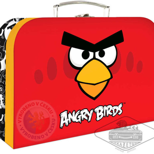 KAZETO Kufr Angry Birds velký kufřík