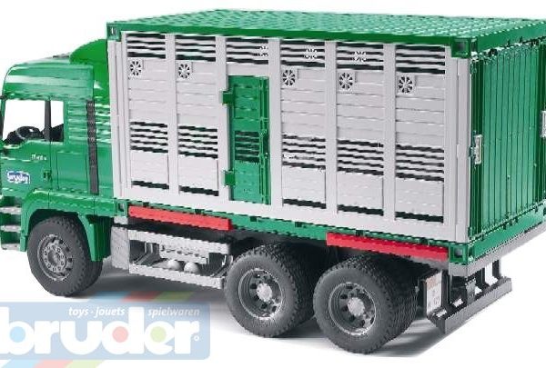 BRUDER 02749 (2749) Nákladní auto MAN - kontejner na zvířata