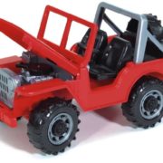 BRUDER 02540 (2540) Auto 1:16 Jeep plastový červený 26cm