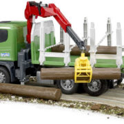 BRUDER 03524 (3524) Přepravník na dřevo Scania PLAST