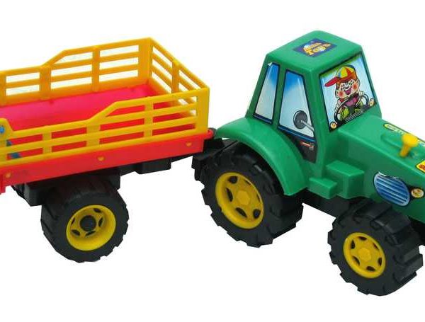 PL Traktor plastový s vlečkou SIANO 40cm