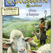 MINDOK HRA Carcassonne 9. rozšíření Ovce a kopce *SPOLEČENSKÉ HRY*