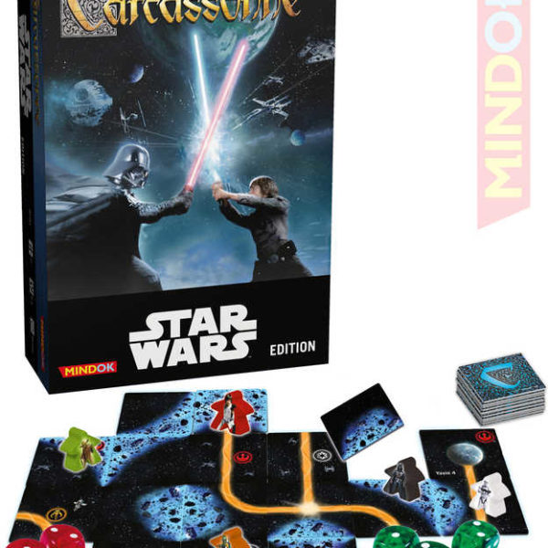 MINDOK HRA Carcassonne Star Wars (Hvězdné Války) *SPOLEČENSKÉ HRY*