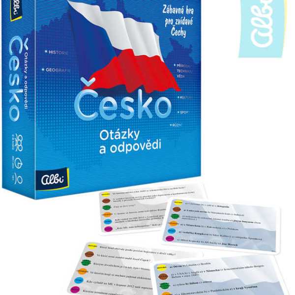 ALBI HRA Česko otázky a odpovědi *SPOLEČENSKÉ HRY*