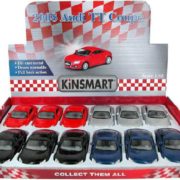 KINSMART Auto Audi TT 2008 Coupe kovové 13 cm 4 barvy MODEL