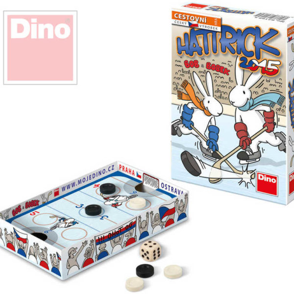 DINO Hra cestovní Hattrick 2015 Bob a Bobek *SPOLEČENSKÉ HRY*