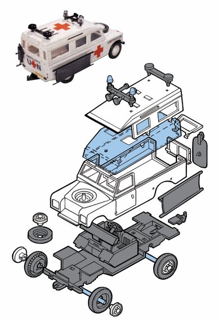 Monti System 35 Auto Land Rover Un Ambulance Ms35 0101 35 Hracky Nuff Cz