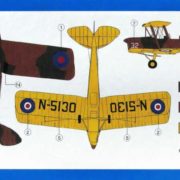 SMĚR Model letadlo D.H.82 Tiger Moth 1:48 (stavebnice letadla)