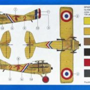 SMĚR Model letadlo Spad VII 1:40 (stavebnice letadla)