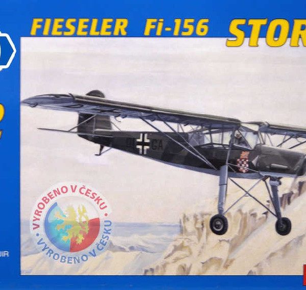 SMĚR Model letadlo Fieseler Fi156 Storch 1:72 (stavebnice letadla)