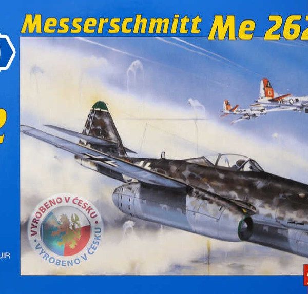 SMĚR Model letadlo Messerschmitt Me 262A 1:72 (stavebnice letadla)