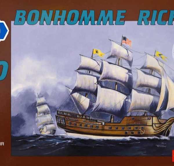 SMĚR Model loď Bonhomme Richard 1:500 (stavebnice lodě)
