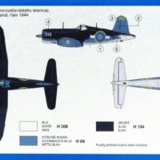 SMĚR Model letadlo Chance Vought F4U-1 (stavebnice letadla)
