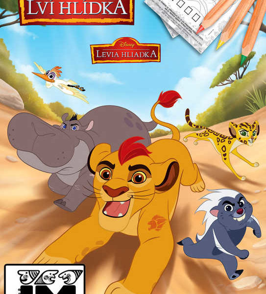 JIRI MODELS Omalovánky A4 Lví hlídka Lion King (Lví Král)