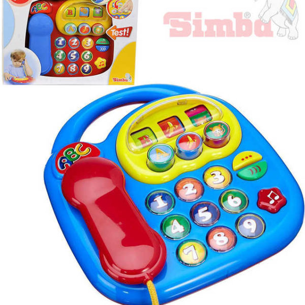 SIMBA Baby telefon na baterie 2 barvy