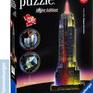 RAVENSBURGER Puzzle 3D Empire State Building Noční edice 216 dílků